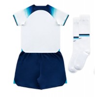 Camisa de time de futebol Inglaterra Replicas 1º Equipamento Infantil Mundo 2022 Manga Curta (+ Calças curtas)